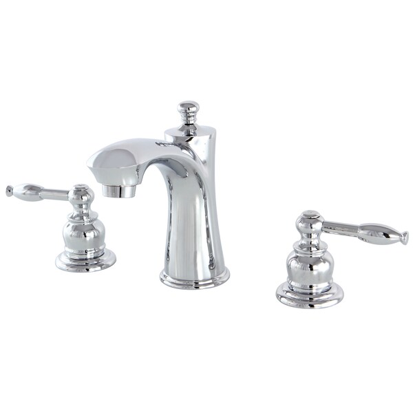 8" Widespread Bathroom Faucet, Chrome